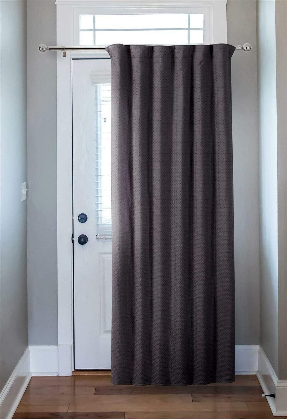 Thermal Door Curtain for Energy Efficiency and Noise Reduction 46x84 Inches Ideal for Living Rooms and Bedrooms by OLIVIA ROCCO