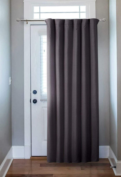 Thermal Door Curtain for Energy Efficiency and Noise Reduction 46x84 Inches Ideal for Living Rooms and Bedrooms by OLIVIA ROCCO