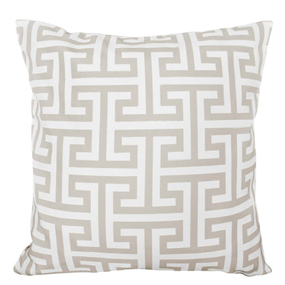 Waterproof Breathable Milano Natural Hollowfibre Filled Cushions 43x43cm for Outdoor Garden Bench Sofa or Indoor Use by OLIVIA ROCCO