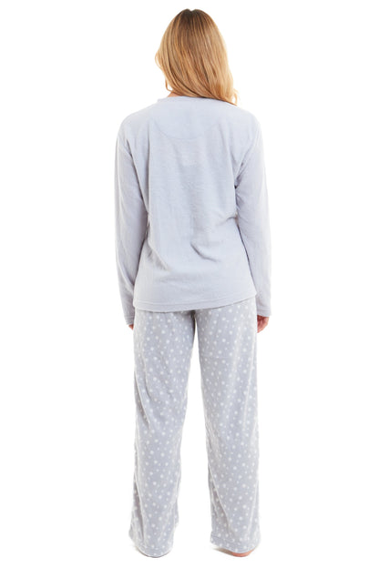 Women's Polar Fleece Penguin Pyjama Set Soft Warm Winter Lounge Wear Boutique Nightwear Ideal Christmas Gift Available in Multiple Sizes by Daisy Dreamer