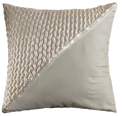 Zenia Luxurious Duvet Cover Set with Quilted Trim and Diamante Detailing  Available in Single Double Kingb and Super King Sizes by OLIVIA ROCCO
